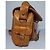 Autre Marque Borsa a tracolla in pelle marrone con tasche - vista 4