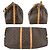 Louis Vuitton Borsa da viaggio Vintage Monogram Canvas Keepall Bandouliere 55 - vista 4
