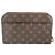 Louis Vuitton Pochette Orsay Wristlet Clutch in Canvas Monogram Brown - vista 3