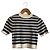 Autre Marque eimy istoire gestreiftes Strick-Cropped-Top