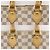Borsa Louis Vuitton Saleya PM Damier Azur - vista 11