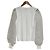 Autre Marque United Arrows Pullover de malha com mangas em tule organza - vista 2