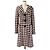 Abrigo de tweed a cuadros Chanel