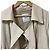 Autre Marque Gabardina Flare de Twill Manard Ebure - vista 4