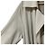 Autre Marque Gabardina Flare de Twill Manard Ebure - vista 5
