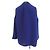 Top in seta blu Céline - vista 2