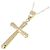 Autre Marque Collana Croce LuxUness Au750 Oro Rosa - vista 3