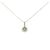 Autre Marque Collana Au750 Smeraldo e Diamante