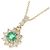 Autre Marque Collana Au750 Smeraldo e Diamante - vista 3