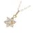 Autre Marque Collar Au750 Flower Diamond - vista 3