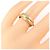 Anello Cartier Trinity Tre Oro Misura 10 - vista 5