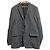 Autre Marque Donna Karan New York Glen Check Single Jacket
