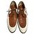 Scarpe business Louis Vuitton in pelle e canvas - vista 2