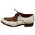 Scarpe business Louis Vuitton in pelle e canvas - vista 3