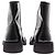 Balenciaga Stivaletti "Rhino Bootie" in pelle nera - vista 4