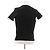 Courreges T-shirt assimétrica preta - vista 2