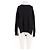 Laurence Bras Wollpullover Schwarz