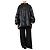 Autre Marque Gesteppter Nylon-Anorak mit Kapuze in Schwarz - size L