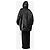 Autre Marque Gesteppter Nylon-Anorak mit Kapuze in Schwarz - size L - Ansicht 2