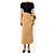 Max Mara Camel-Midirock mit Bindevorderseite - size UK 6 - Ansicht 2