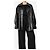 Autre Marque Schwarze Kunstlederjacke - size L - Ansicht 3