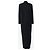Autre Marque Navy double-breasted long coat - size UK 10 - view 2