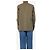 Autre Marque Camisa de lino marrón - size UK 6 - vista 2