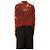 Alexander Wang Kurzer Strickpullover aus transparentem Jacquard in Rot und Schwarz - size S - Ansicht 2