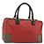 LOEWE Amazona 36 Handtasche Leder Rot Gold
