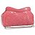 Miu Miu Sac à épaule à chaîne Cuir verni Rose Argent