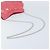 Miu Miu Sac à épaule à chaîne Cuir verni Rose Argent - vue 7