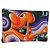 Christian Dior Pouch Nylon Orange Silver