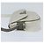 Christian Dior Honeycomb Canvas Shoulder Bag PVC White gold - vista 3