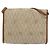 Christian Dior Sac à épaule en toile nid d'abeille PVC Beige Or - vue 2