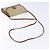 Christian Dior Sac à épaule en toile nid d'abeille PVC Beige Or - vue 7