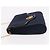Christian Dior Trotter Canvas Chain Shoulder Bag Navy Gold - vista 5