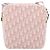Christian Dior Trotter Canvas Shoulder Bag PVC Pink Silver - vista 2
