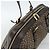 Céline CELINE C Macadam Canvas Hand Bag Brown Gold - vista 6