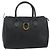 Christian Dior Trotter Canvas Hand Bag PVC Navy Gold - vista 13