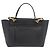 Céline CELINE Belt bag Hand Bag Leather 2way Black Gold - vista 2
