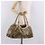 GUCCI GG Crystal Hand Bag Coated Canvas Gold 189835 - vista 22