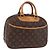 LOUIS VUITTON Monogram Trouville Hand Bag M42228 LV