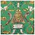 Hermès HERMES Pañuelo Carre 90 ETRIERS Seda Verde - vista 6
