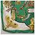 Hermès HERMES Pañuelo Carre 90 ETRIERS Seda Verde - vista 8