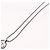 Christian Dior Rope Circle Logo Halskette Metall Silber - Ansicht 10