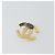 CHANEL Pierce Metall Gold-Ton CC - Ansicht 15
