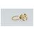 CHANEL Pierce Metall Gold-Ton CC - Ansicht 6