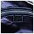 FENDI Zucchino Canvas Shoulder Bag Navy Silver - vista 18