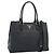 PRADA Hand Bag Safiano Leather 2way Black Gold