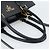 PRADA Hand Bag Safiano Leather 2way Black Gold - vista 7